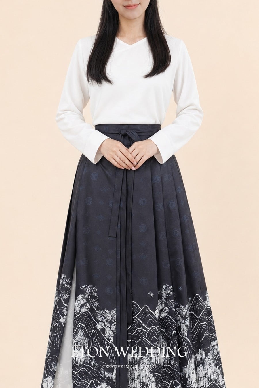 馬面裙,馬面裙推薦,中式裙,馬面服,馬面服婚紗